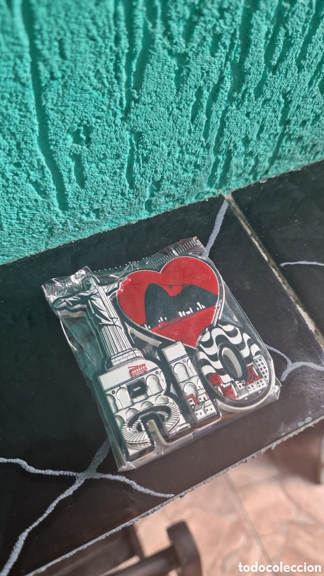 Coleccionismo: Iman de nevera i love rio