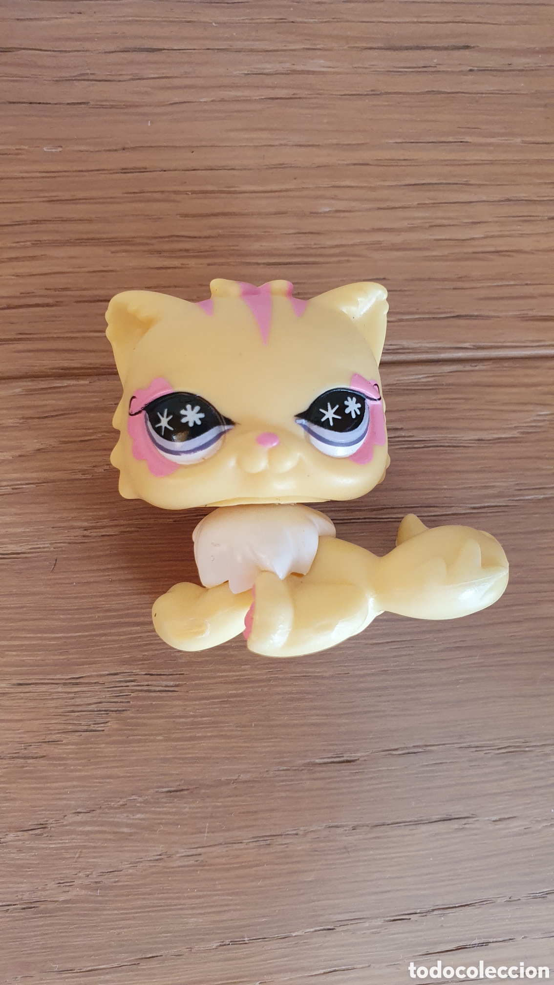Coleccionismo: Juguete Vintage Littlest Pet Shop #878 Gato Persa de Hasbro