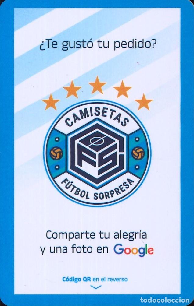 Coleccionismo: DE TODO UN POCO - TARJETA CAMISETAS FUTBOL SORPRESA