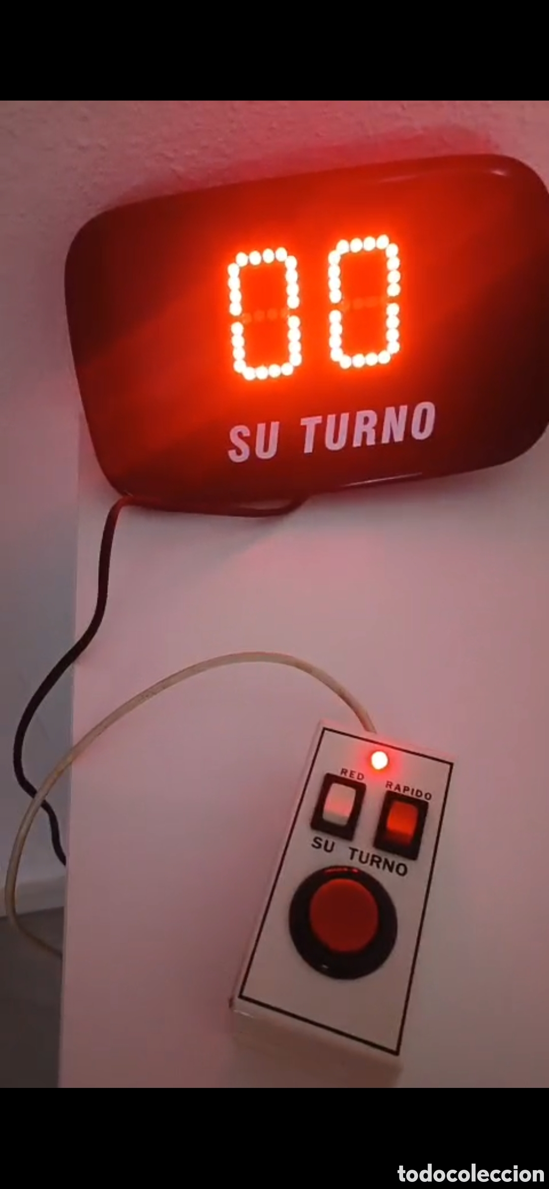 Coleccionismo: Antiguo correturno Display Su Turno con mando