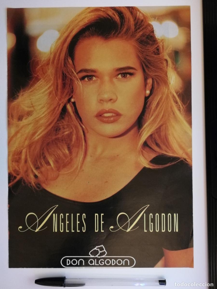 Coleccionismo: ANTIGUO ANUNCIO ACARTONADO -A4- MIRIAM REYES - DON ALGODON - PUBLICIDAD LAMINA