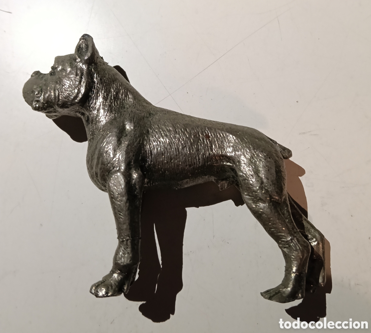 Coleccionismo: Perro Boxer, realizado en plomo.