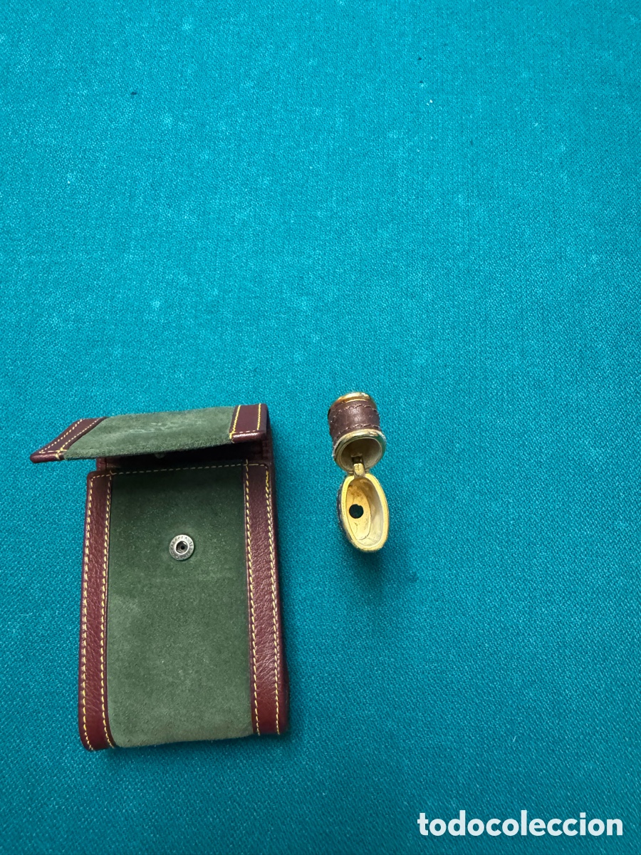 Coleccionismo: Pitillera y funda mechero Loewe - Foto 3