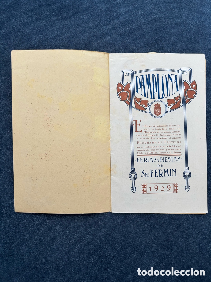 Coleccionismo: Programa de San Ferm&iacute;n de 1929 - Foto 3