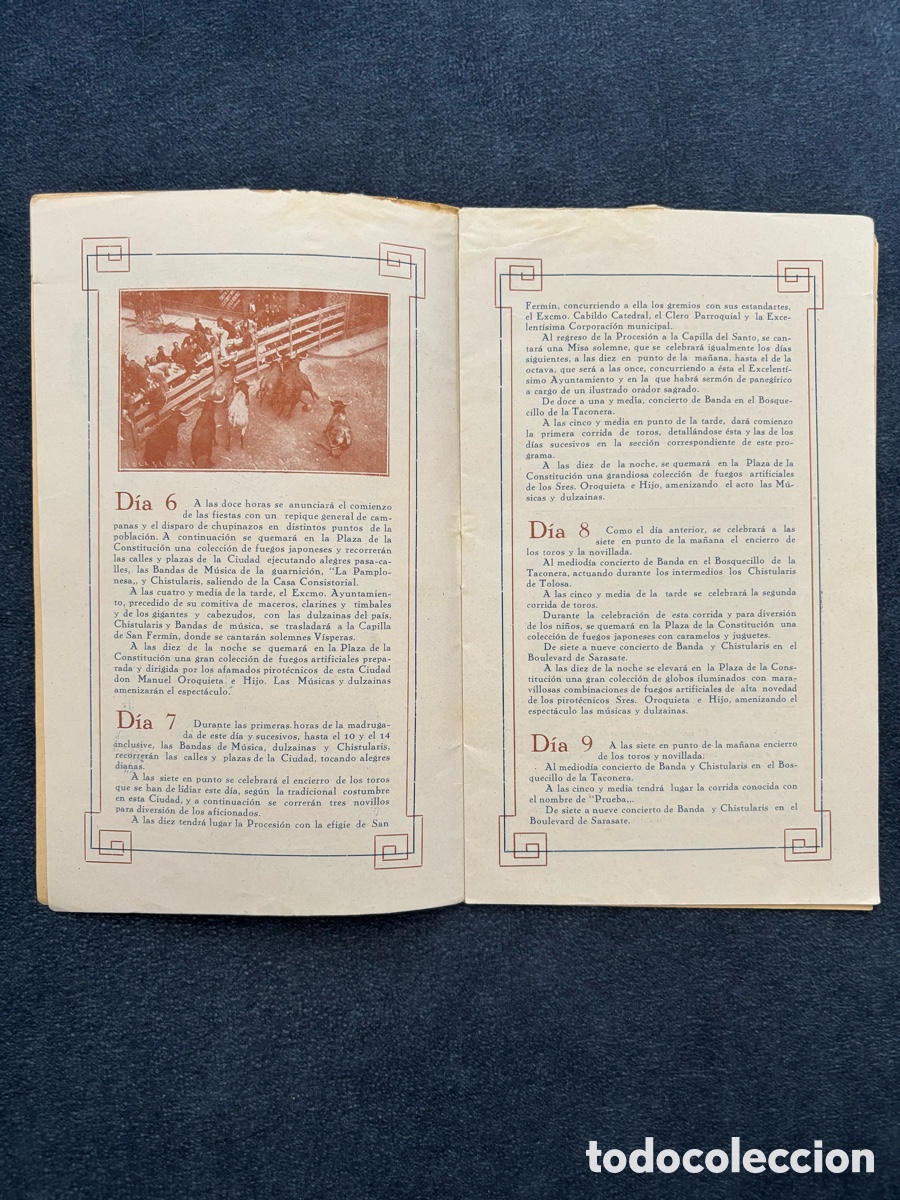 Coleccionismo: Programa de San Ferm&iacute;n de 1929 - Foto 4