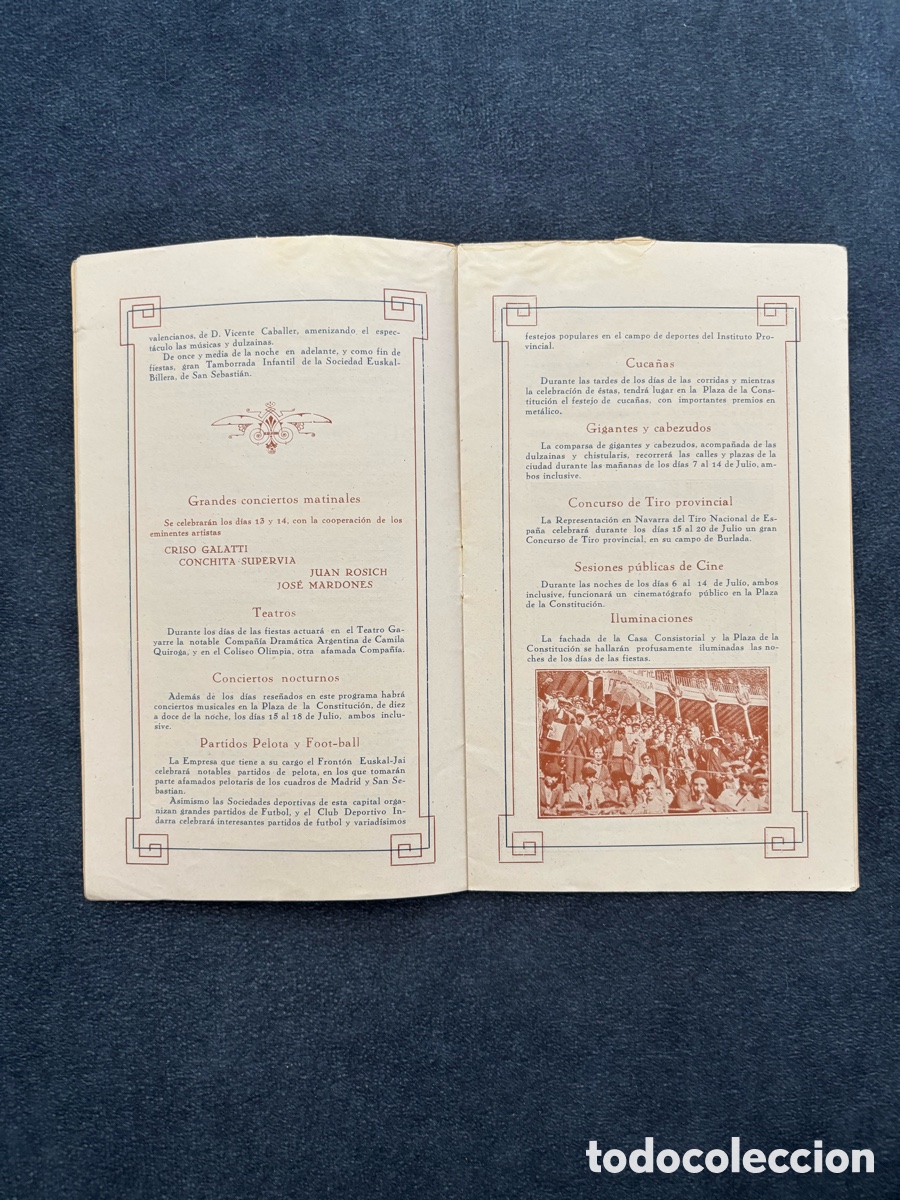 Coleccionismo: Programa de San Ferm&iacute;n de 1929 - Foto 6
