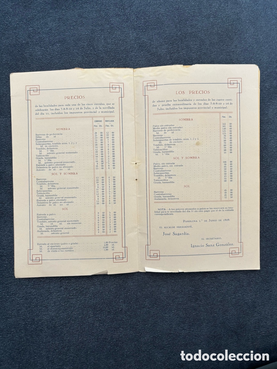 Coleccionismo: Programa de San Ferm&iacute;n de 1929 - Foto 9