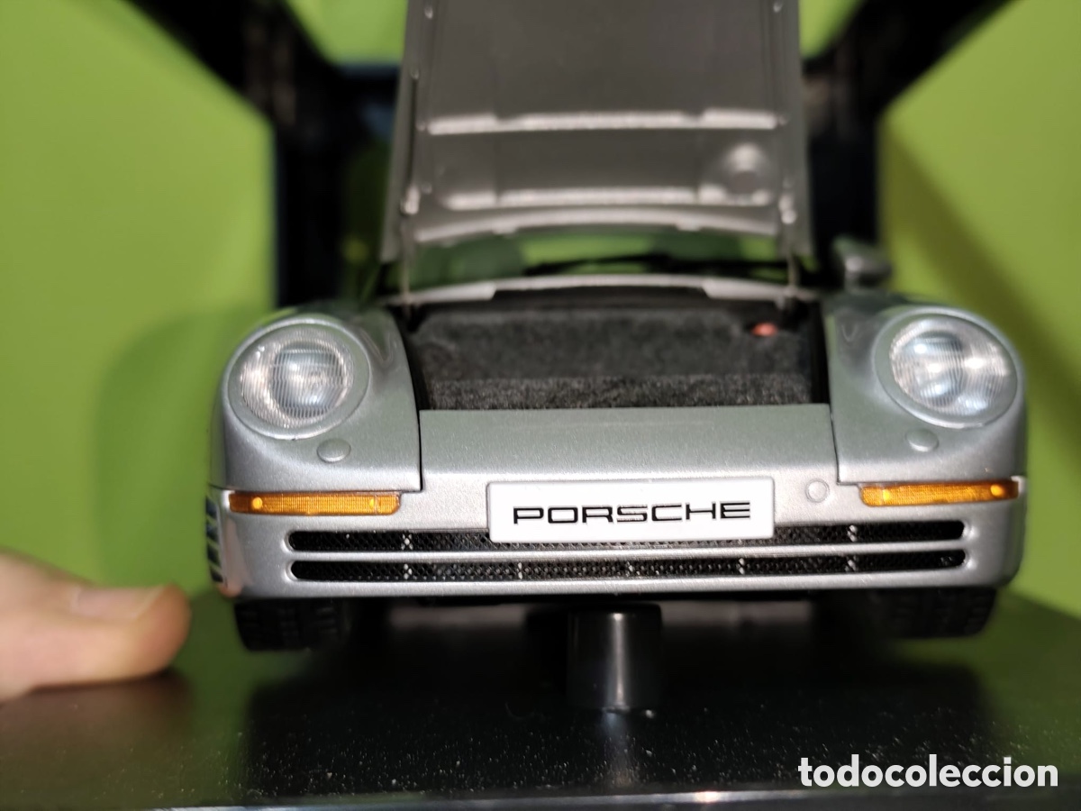 Coleccionismo: porsche 959, silver, 1986, ref. 78081