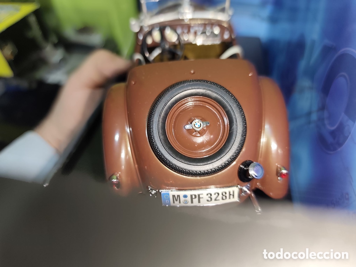 Coleccionismo: bmw 328 roadster, marr&oacute;n/ beige, roadster,