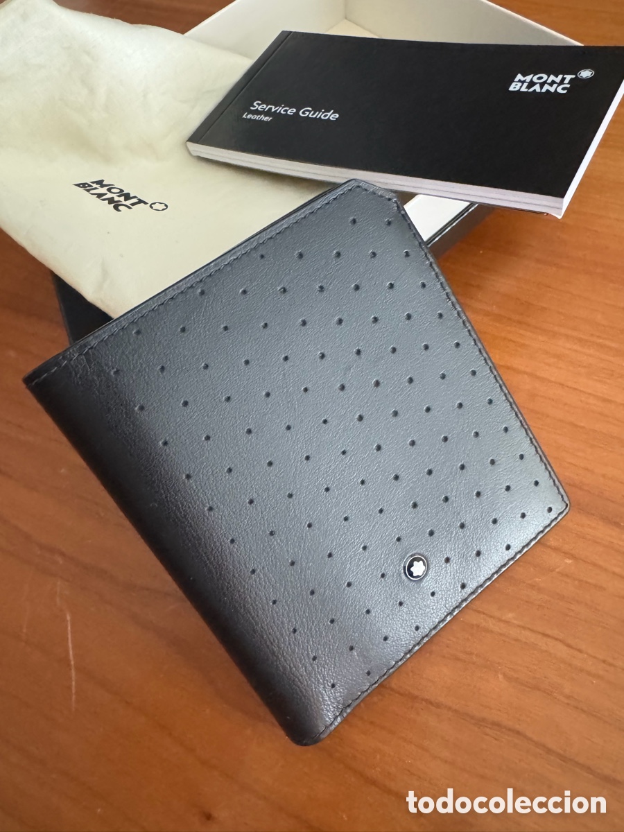 Coleccionismo: Billetera Montblanc Urban Racing Spirit - Negra