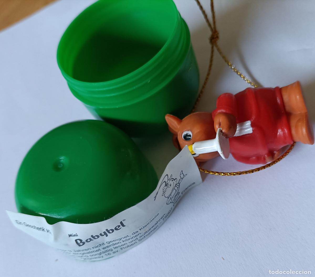 Coleccionismo: capsula babybel promocional quesitos figura figurita mu&ntilde;eco goma navidad reno navide&ntilde;o pvc angel