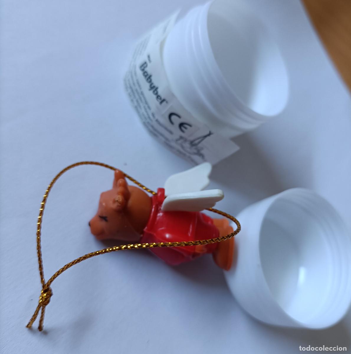 Coleccionismo: capsula babybel promocional quesitos figura figurita mu&ntilde;eco goma navidad reno navide&ntilde;o pvc angel