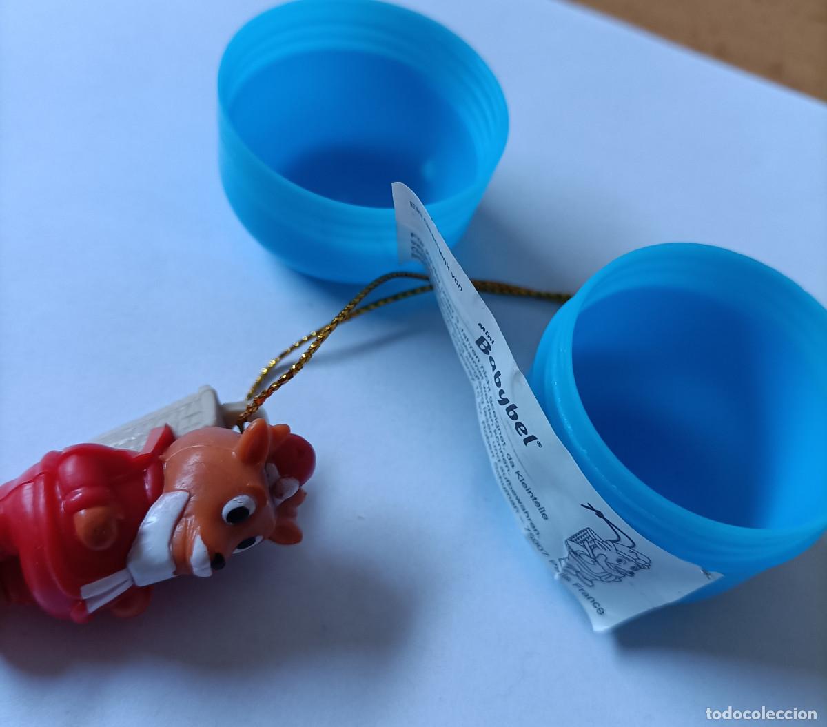 Coleccionismo: capsula babybel promociona figura figurita mu&ntilde;eco goma navidad reno navide&ntilde;o pvc santa claus noel