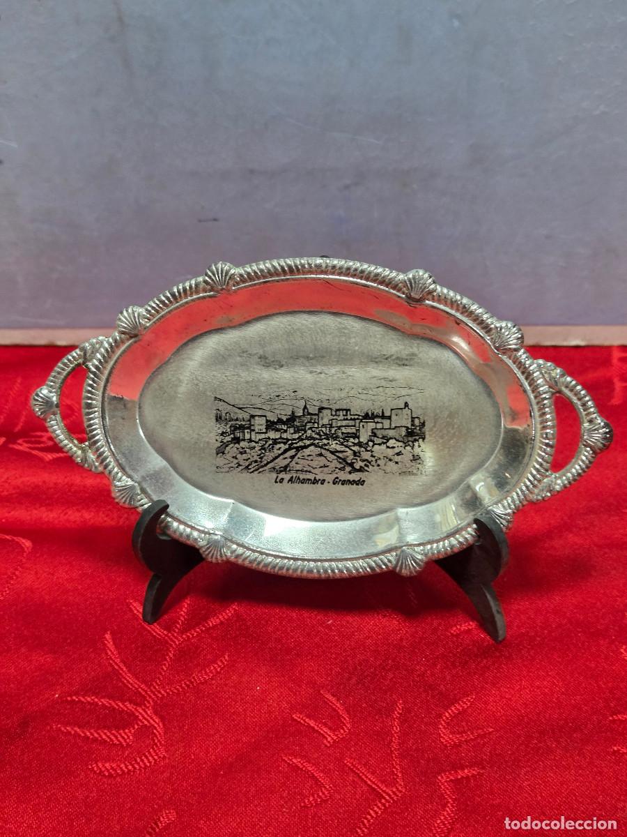 Coleccionismo: peque&ntilde;a bandeja de recuerdo de isla cristina