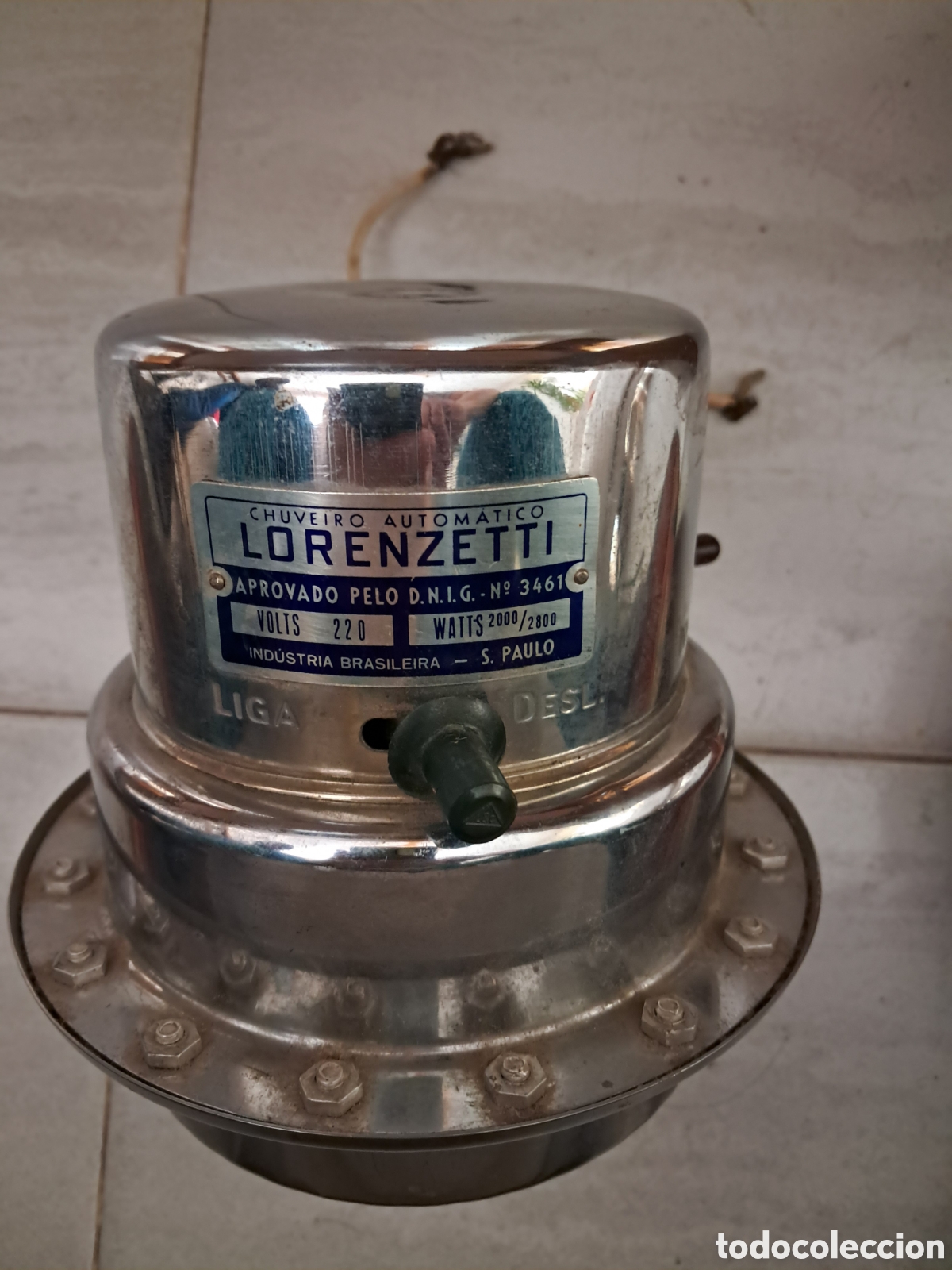 Coleccionismo: Ducha autom&agrave;tica Lorenzetti col&middot;leccionisme 1950