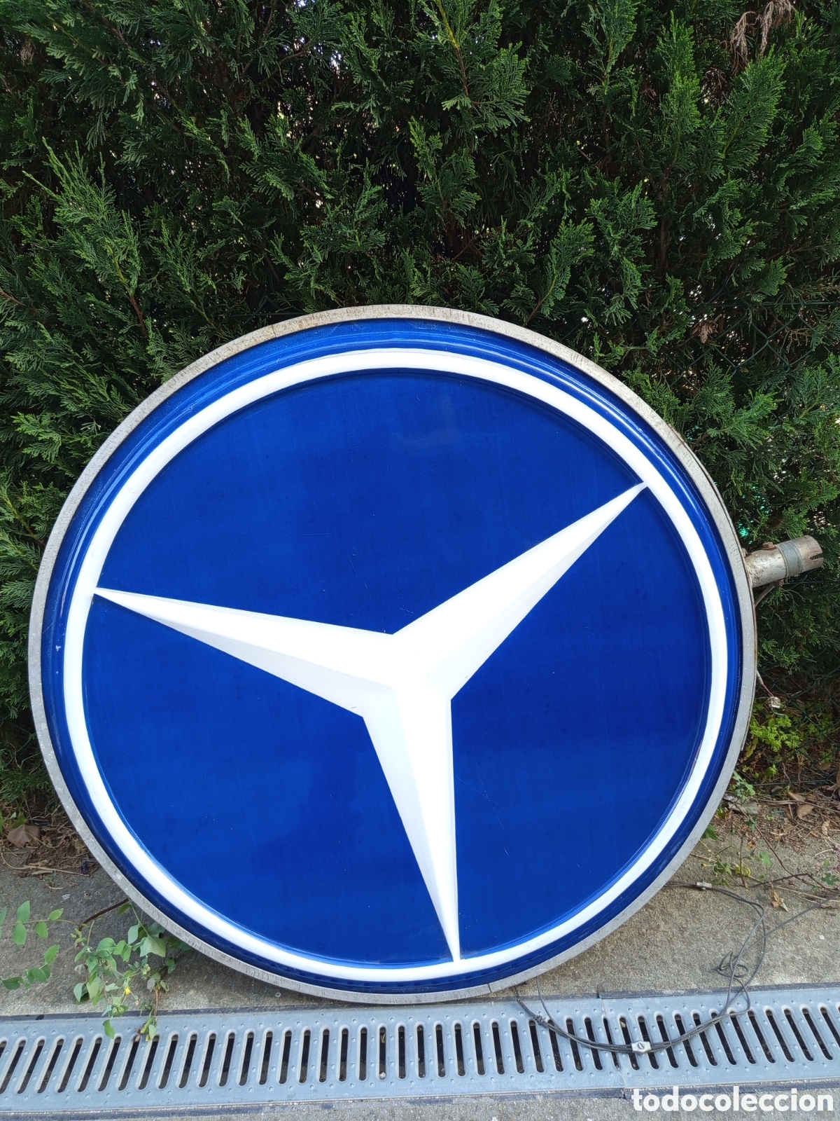 Coleccionismo: Letrero luminoso Taller Mercedes