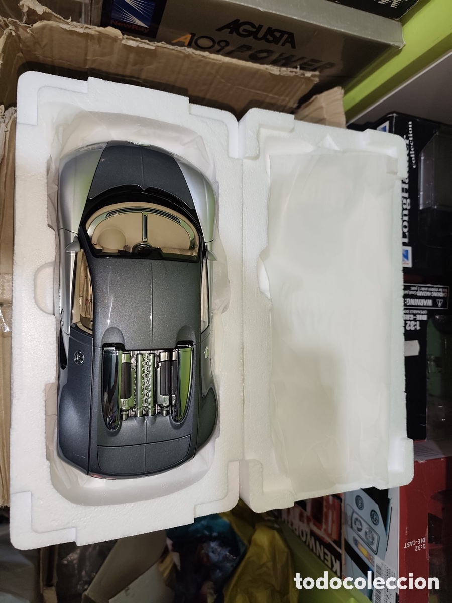 Coleccionismo: bugatti eb 16.4 Veyron, grey/ grey, 70902,