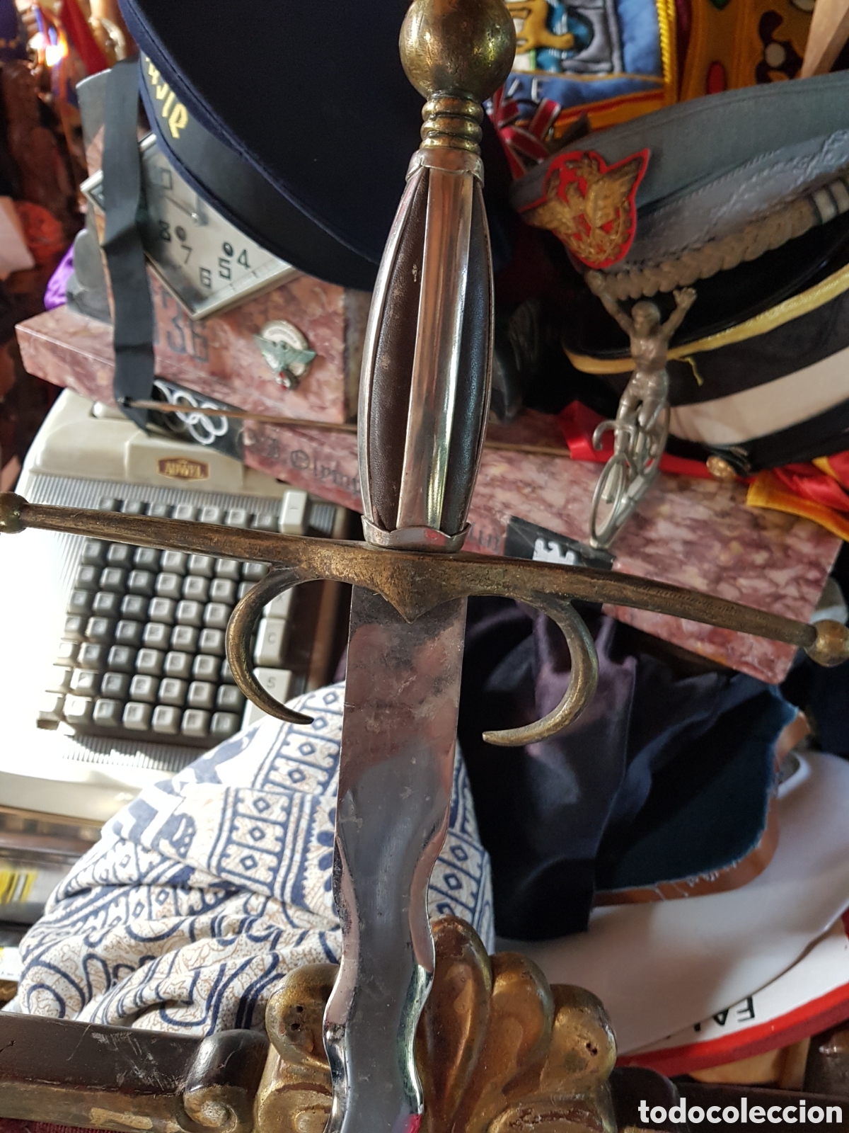 Coleccionismo: ESPADA DE ACERO TOLEDO ARTESAN&Iacute;A - Foto 3