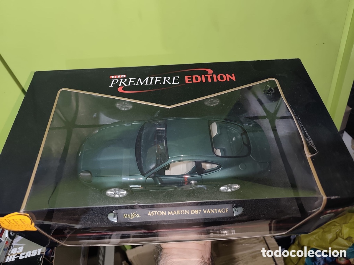 Coleccionismo: aston martin db7 vantage, V12, 1999, Green,