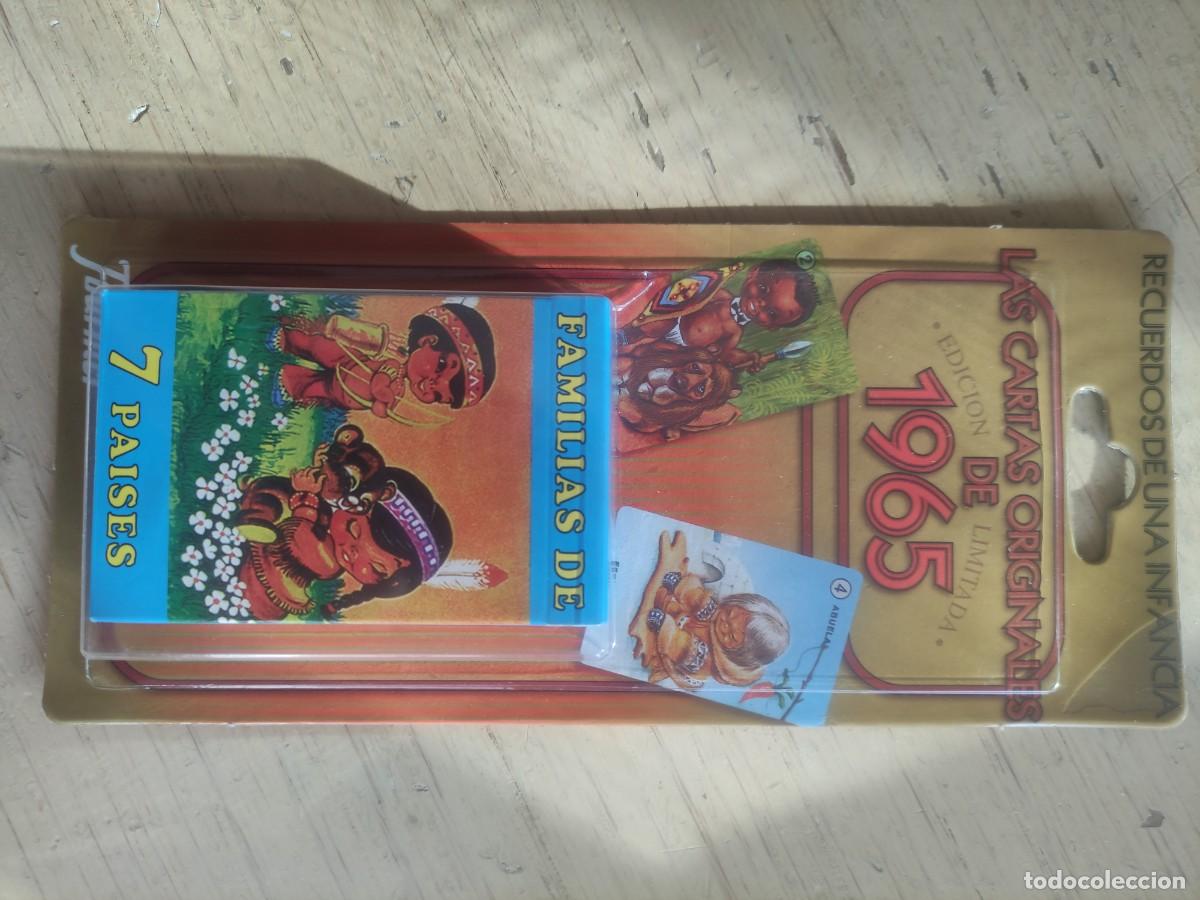 Coleccionismo: Baraja &ldquo;Familias de 7 Pa&iacute;ses&rdquo; &ndash; Edici&oacute;n Limitada 1965 &ndash; NUEVA