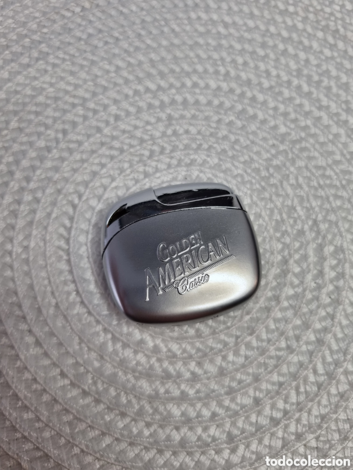 Coleccionismo: Encendedor Met&aacute;lico Vintage &Aacute;guila