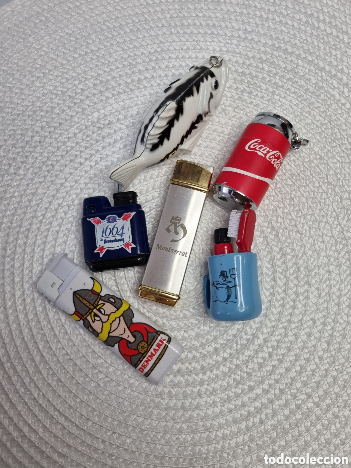 Coleccionismo: Lote 6 Encendedores Vintage Gas