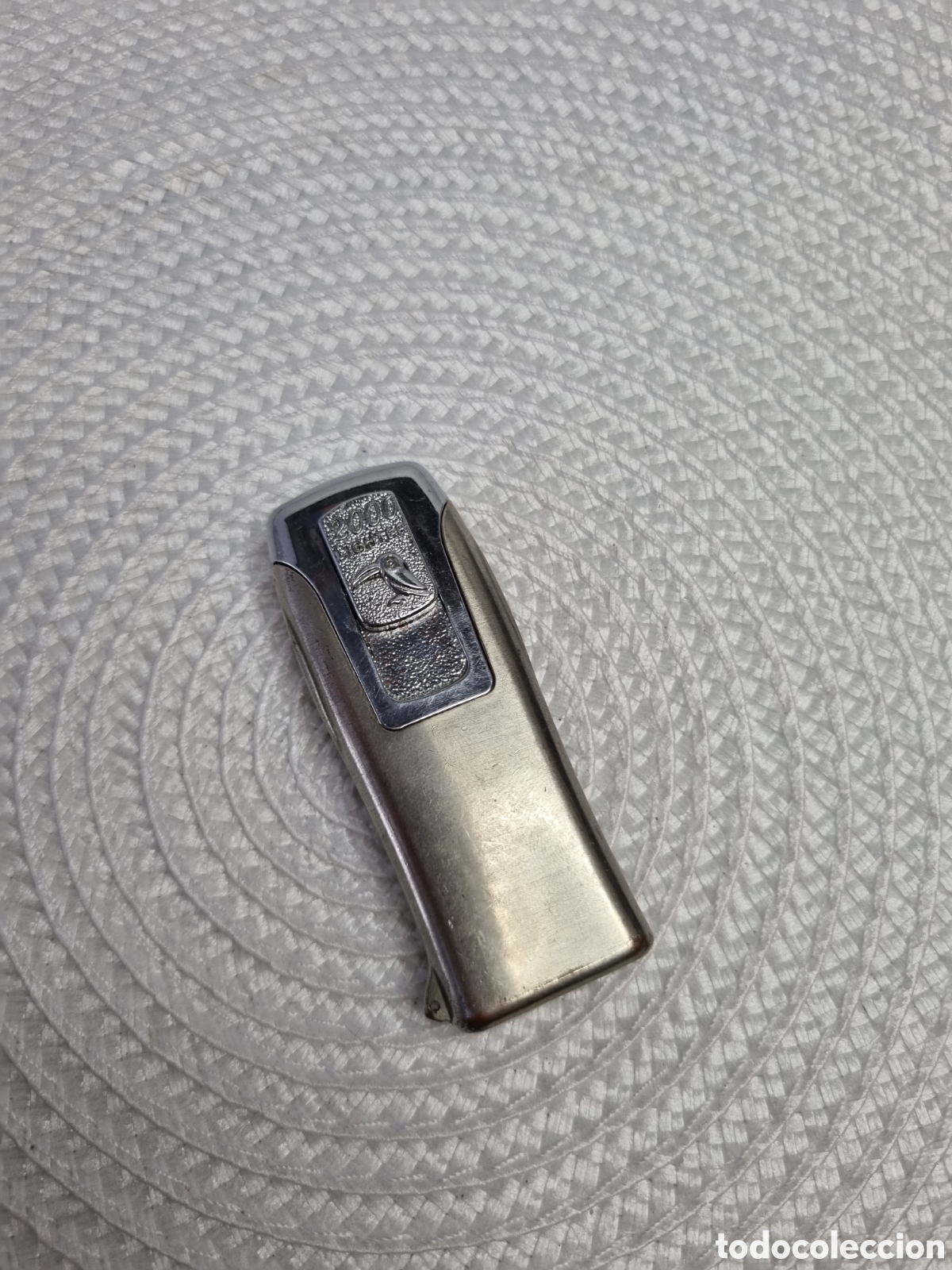 Coleccionismo: Encendedor Met&aacute;lico Vintage FC Barcelona