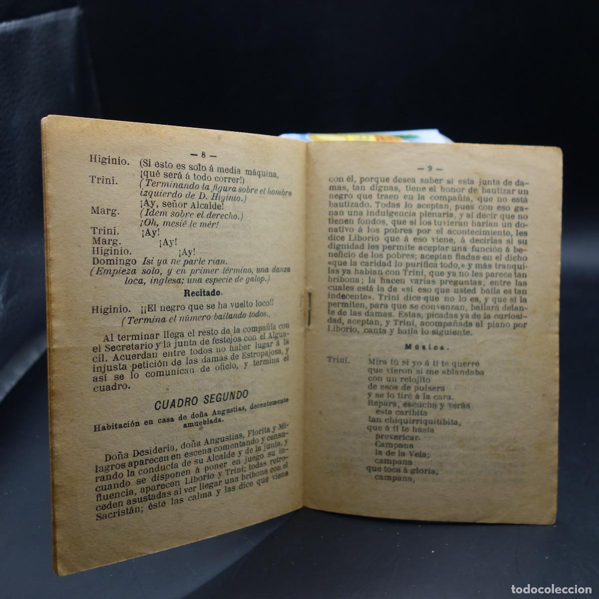 Coleccionismo: PROGRAMA DE LA OBRA DE TEATRO LAS BRIBONAS - Foto 7