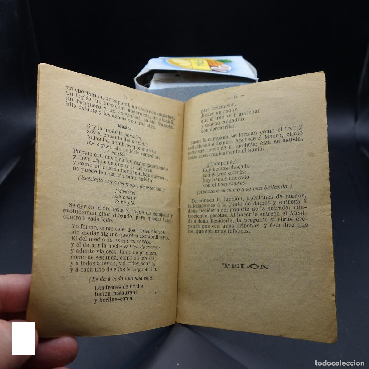 Coleccionismo: PROGRAMA DE LA OBRA DE TEATRO LAS BRIBONAS - Foto 10
