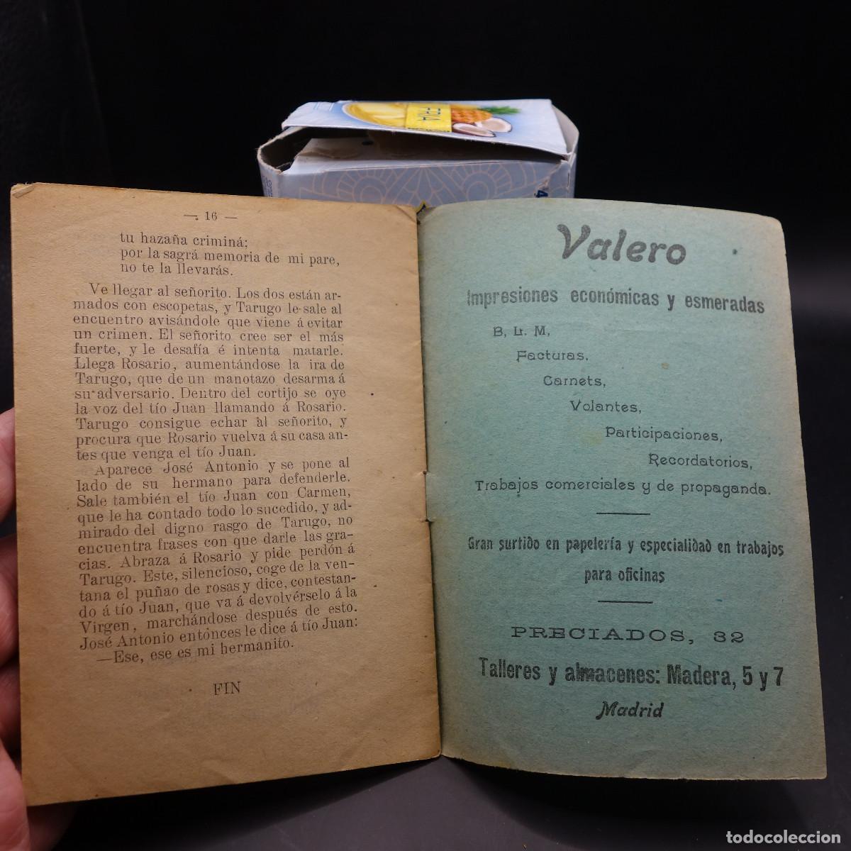 Coleccionismo: PROGRAMA DE LA OBRA DE TEATRO EL PU&Ntilde;AO DE ROSAS - Foto 11