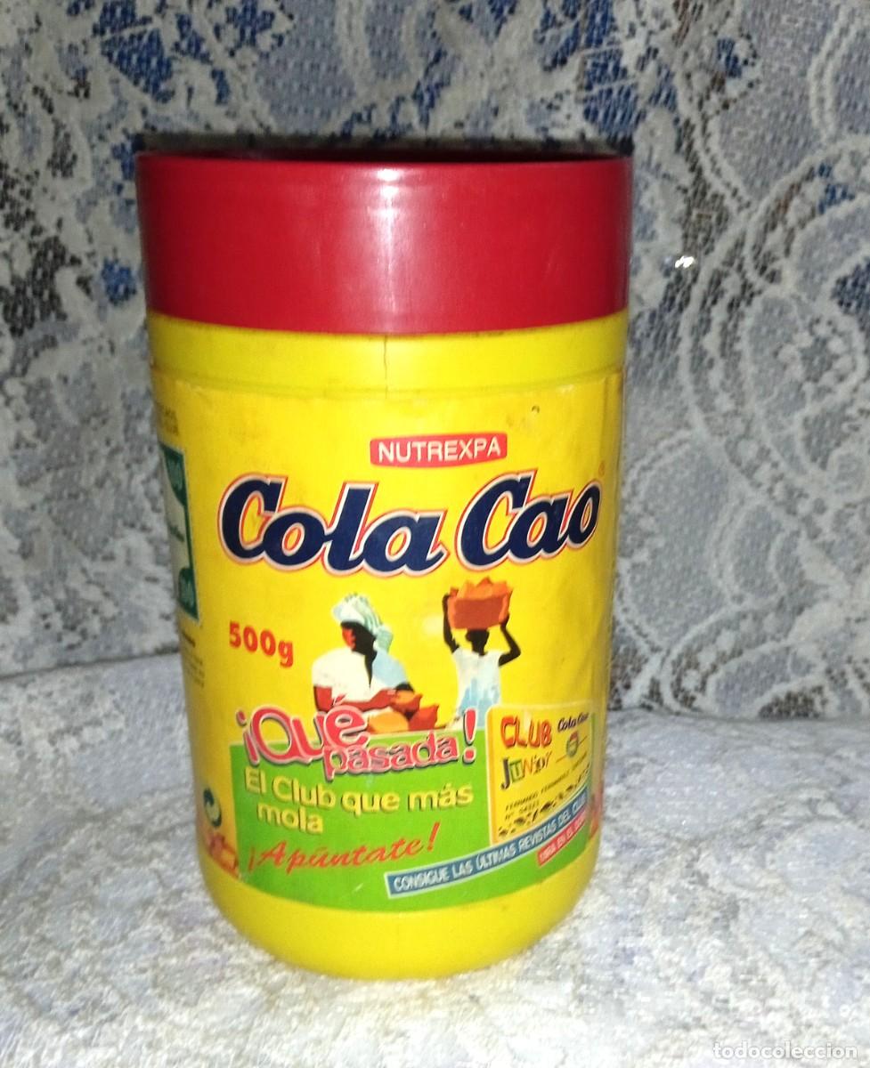 Collezionismo: BOTE COLA CAO-QUE PASADA-EL CLUB QUE MAS MOLA-PESE CAO