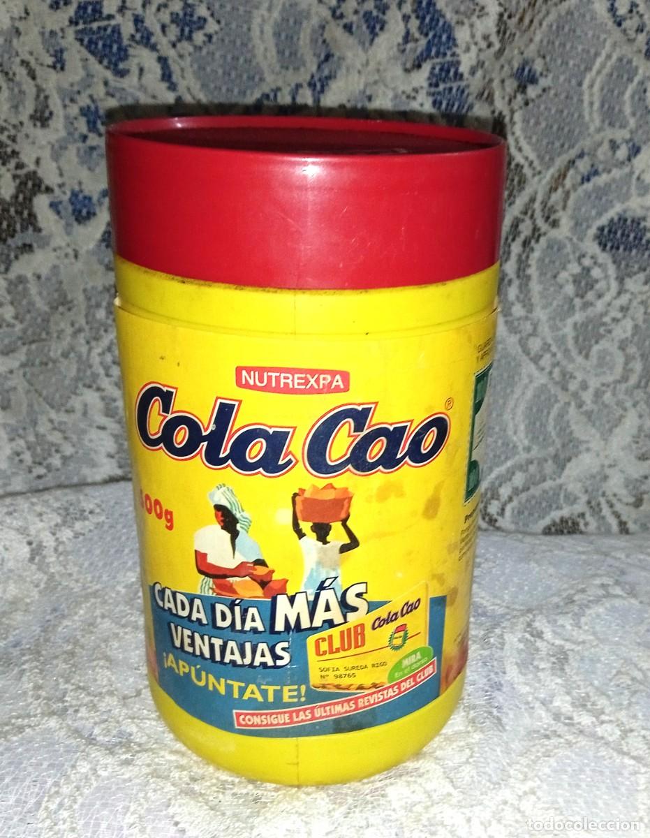 Coleccionismo: BOTE COLA CAO-CADA DIA MAS VENTAJAS-A&Ntilde;O 2001