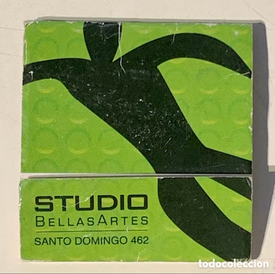 Coleccionismo: Caja de cerillas. Studio BellasArtes. Chile.