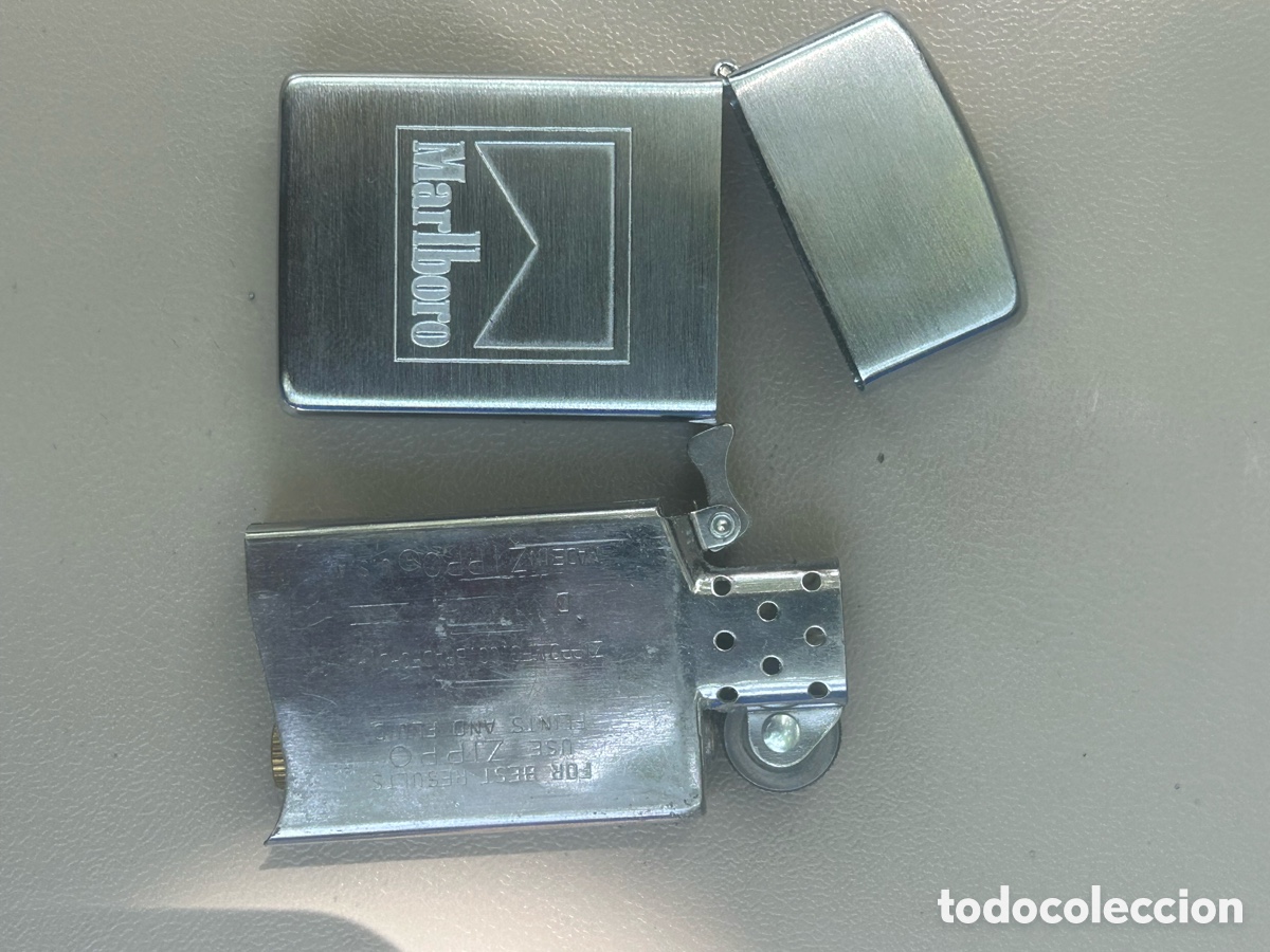 Coleccionismo: Zippo MARLBORO con caja - Foto 4