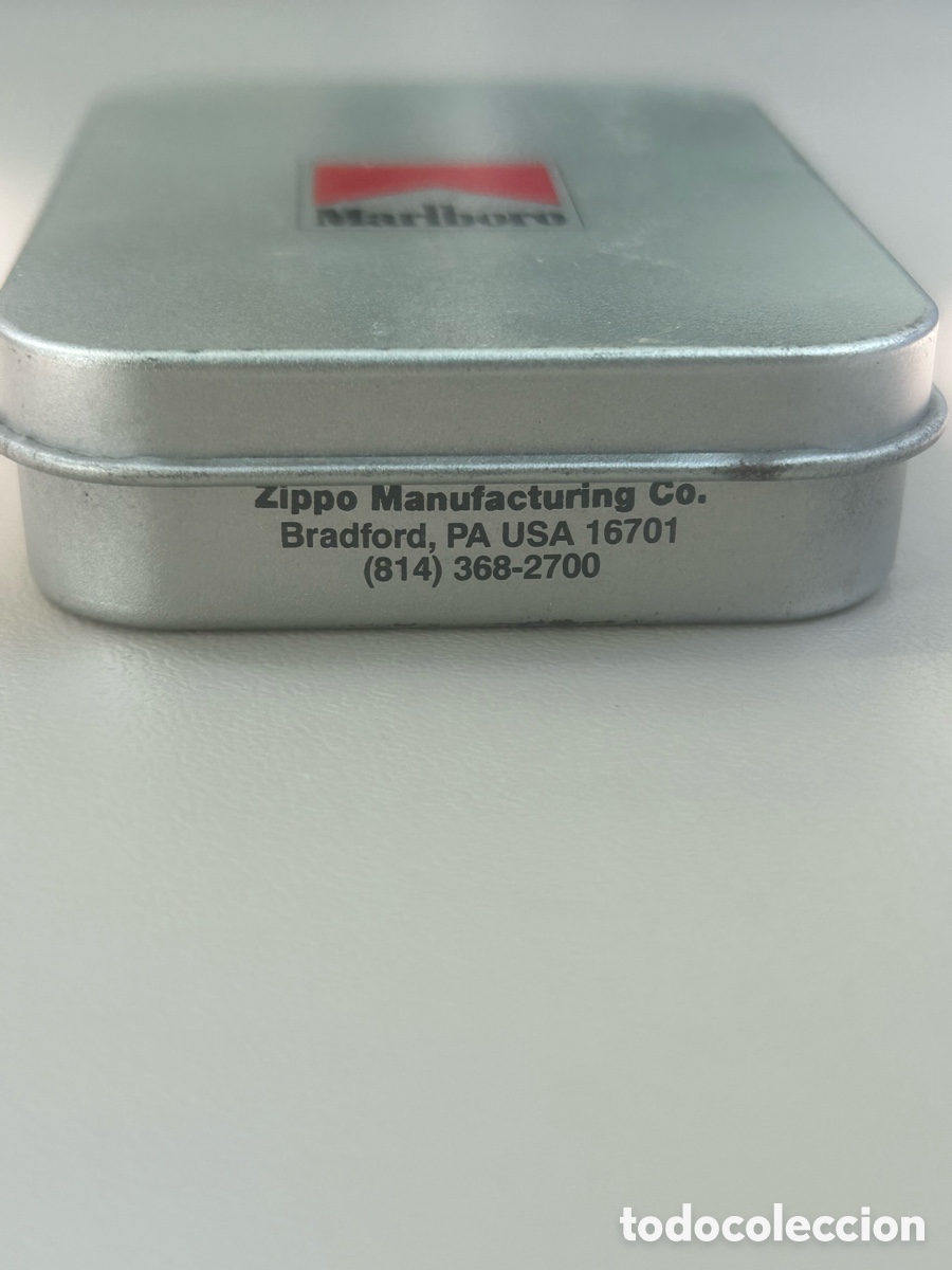 Coleccionismo: Zippo MARLBORO con caja - Foto 6