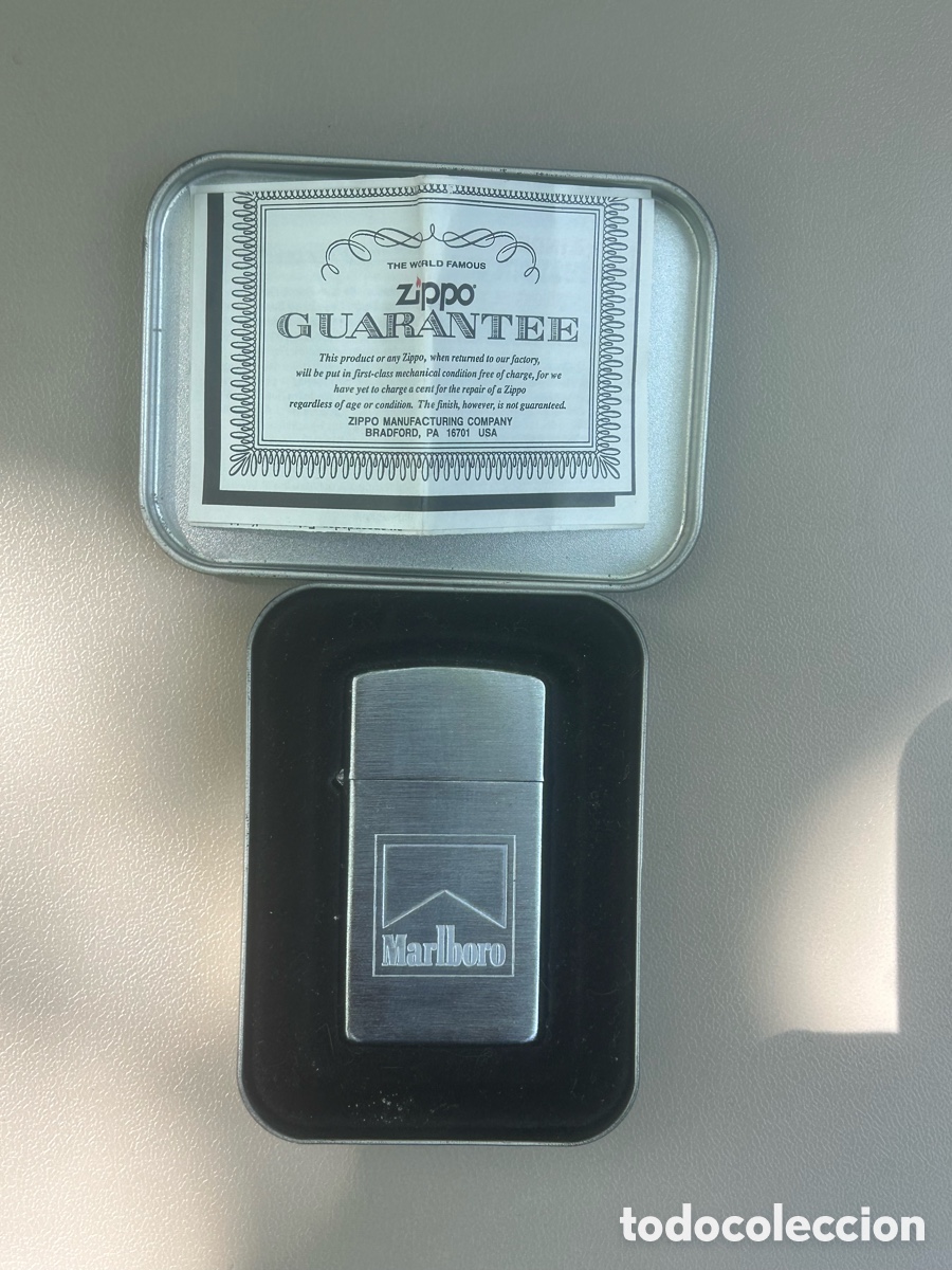 Coleccionismo: Zippo MARLBORO con caja - Foto 1