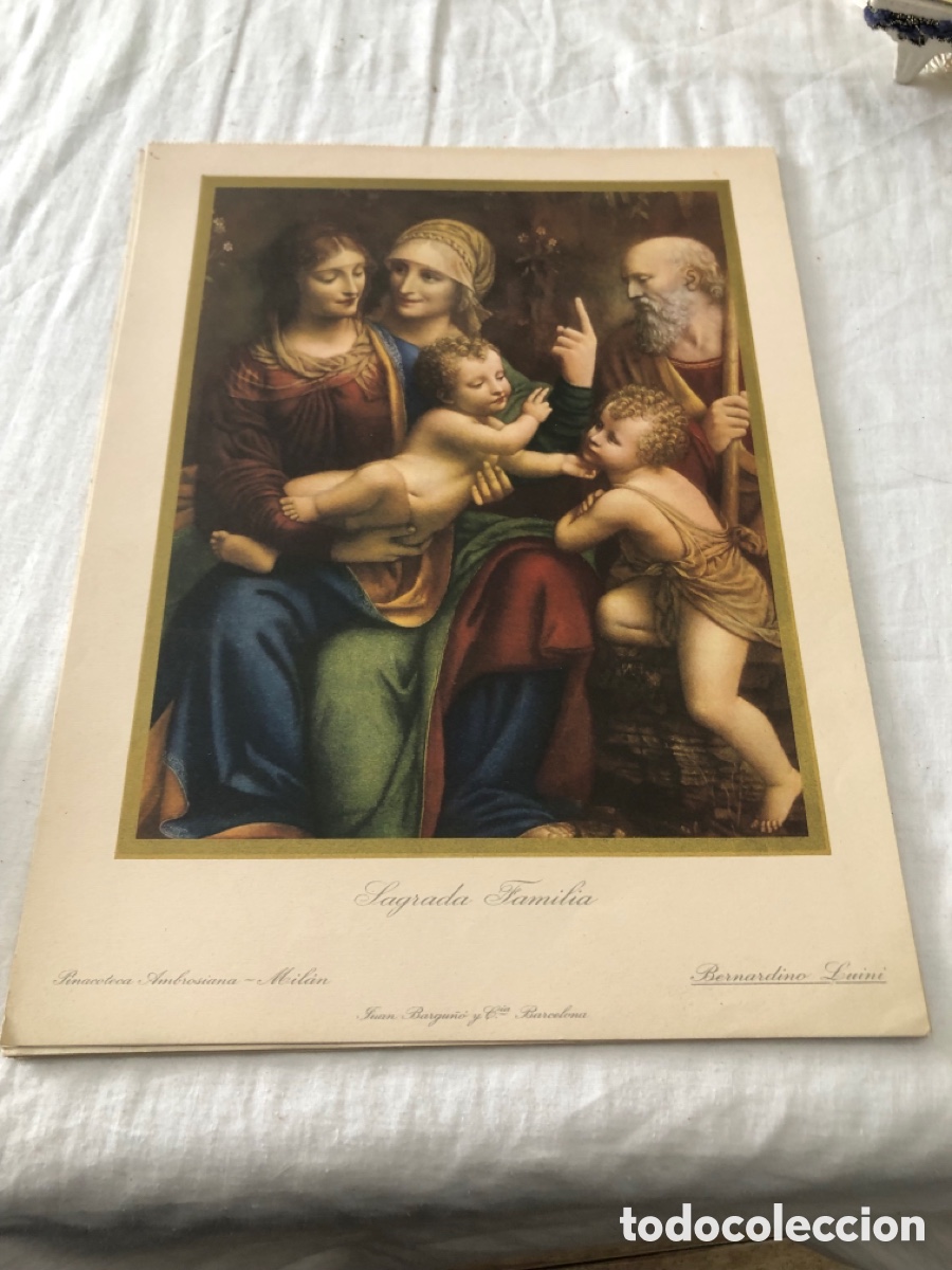 Coleccionismo: Lote de L&aacute;minas religiosas vintage estilo cl&aacute;sico decoraci&oacute;n