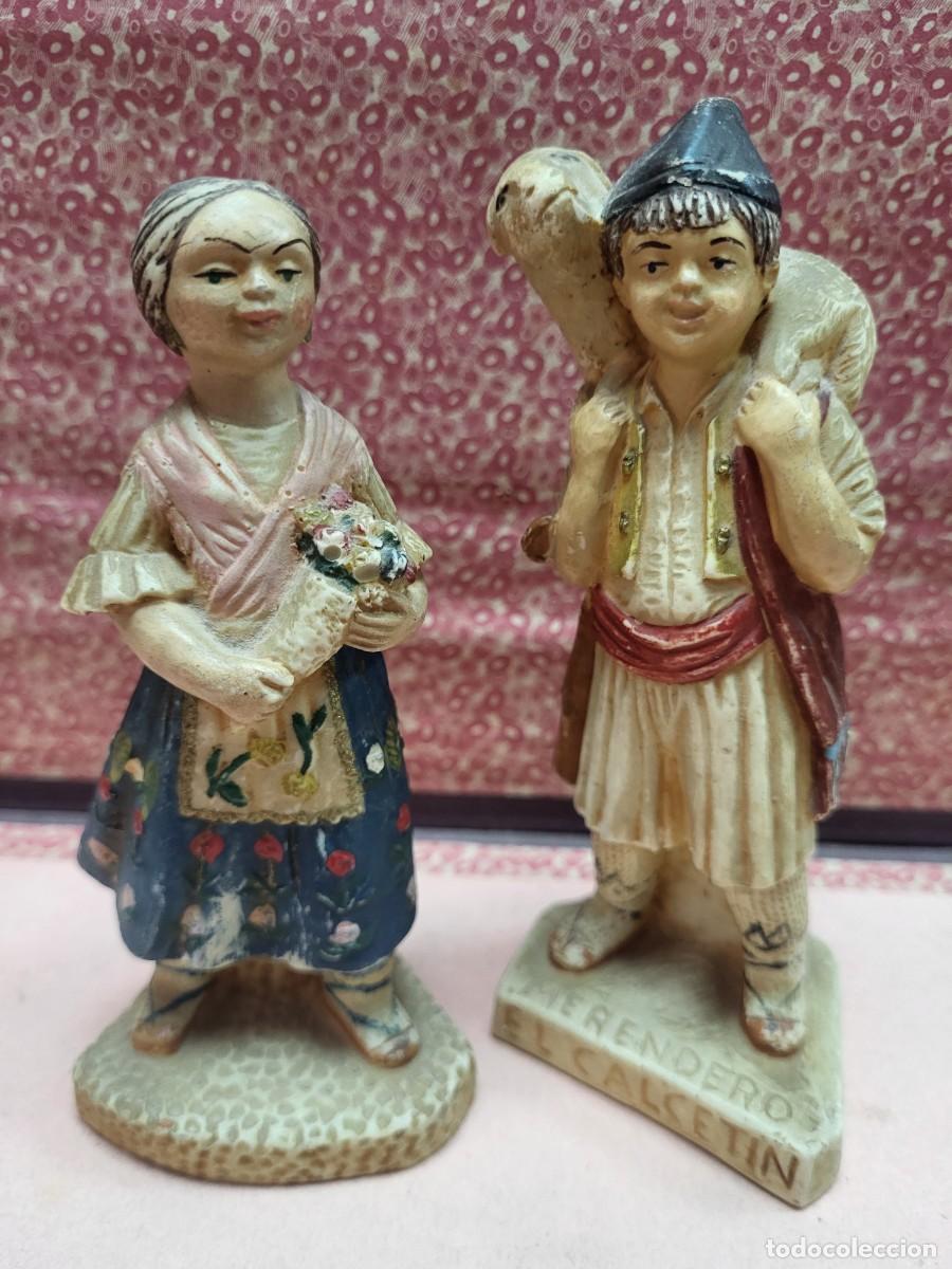 Coleccionismo: FIGURAS HUERTANOS HUERTA DE MURCIA PUBLICIDAD MERENDERO EL CALCETIN