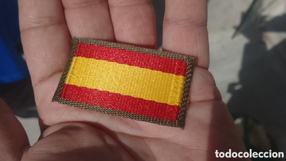 Coleccionismo: Parche bordado militar ej&eacute;rcito de Espa&ntilde;a original perfecto estado