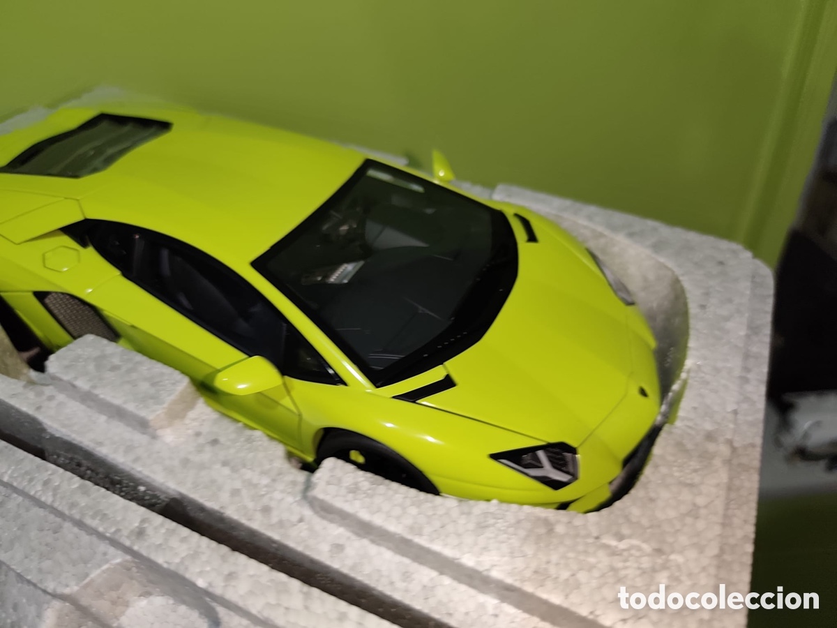 Coleccionismo: Lamborghini aventador lp 700-4, Green ithaca,