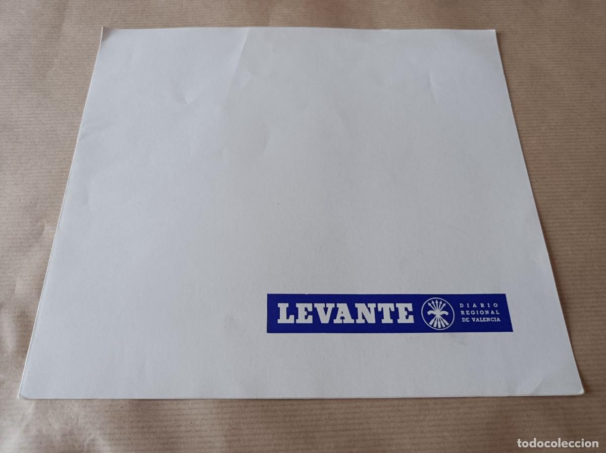 Collezionismo: FELICITACI&Oacute;N NAVIDE&Ntilde;A DIARO REGIONAL LEVANTE VALENCIA 1960 FALANGE