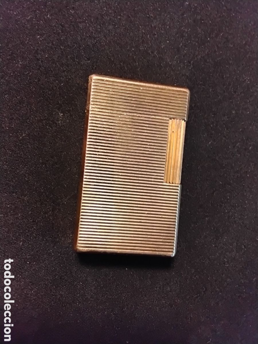 Coleccionismo: MECHERO DUPONT ORO FUNCIONANDO