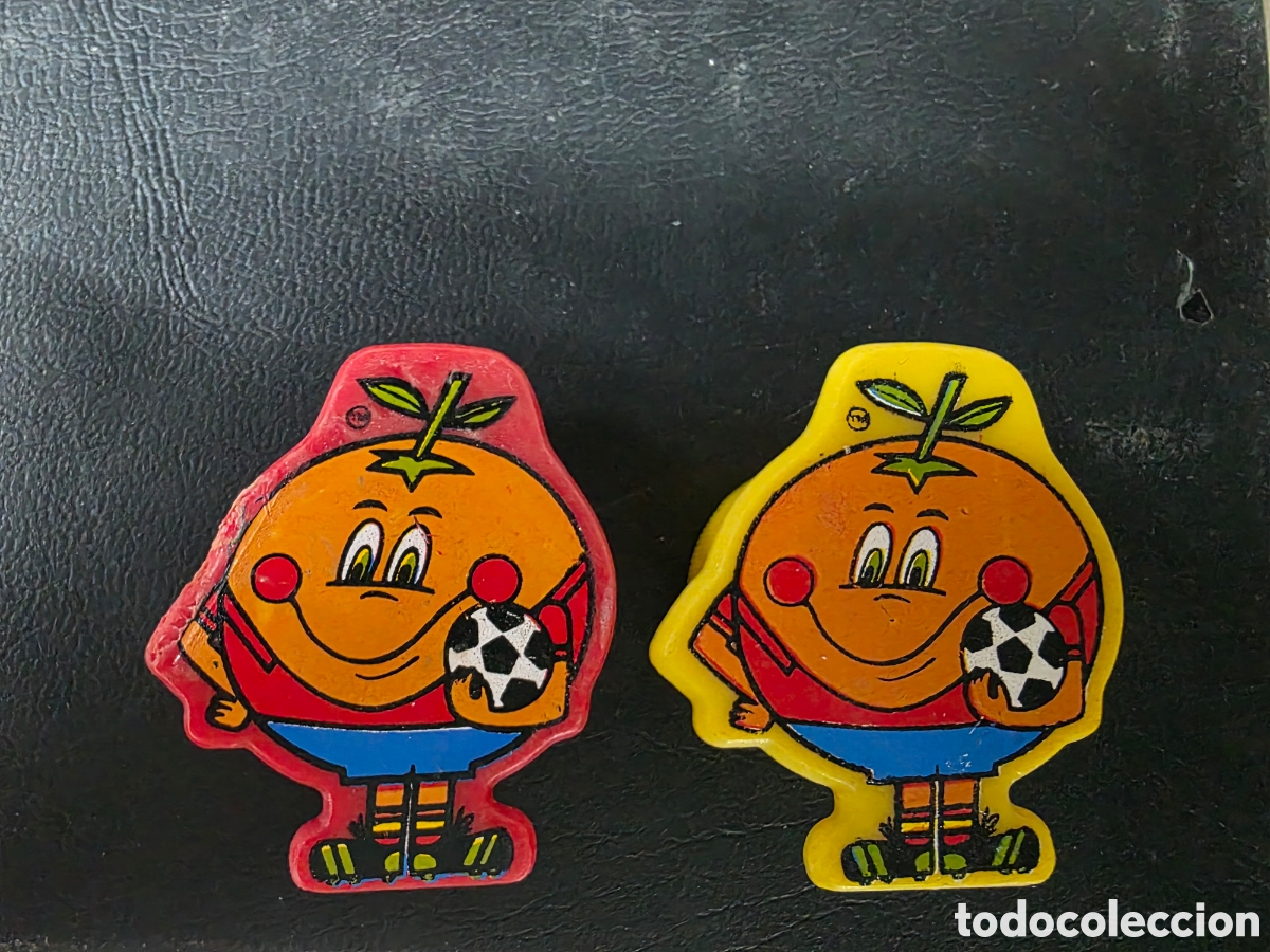 Coleccionismo: Dos antiguos sacapuntas del narajinto 82