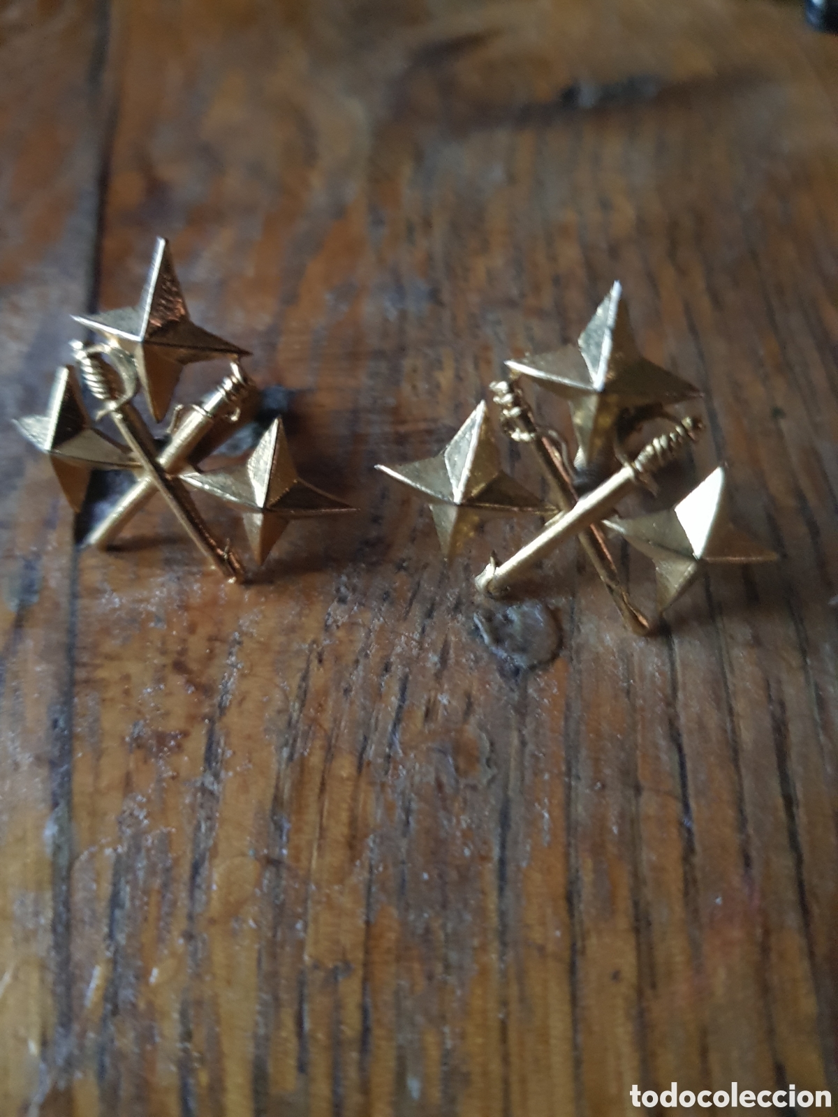 Coleccionismo: INSIGNIAS DE TENIENTE GENERAL.