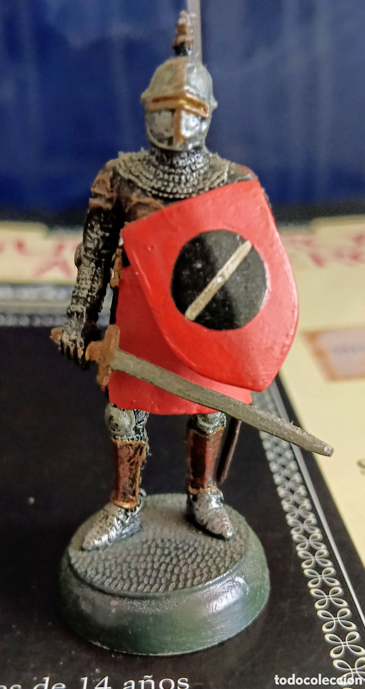 Coleccionismo: SOLDADO DE PLOMO SACRO IMPERIO GERMANICO S.XIII