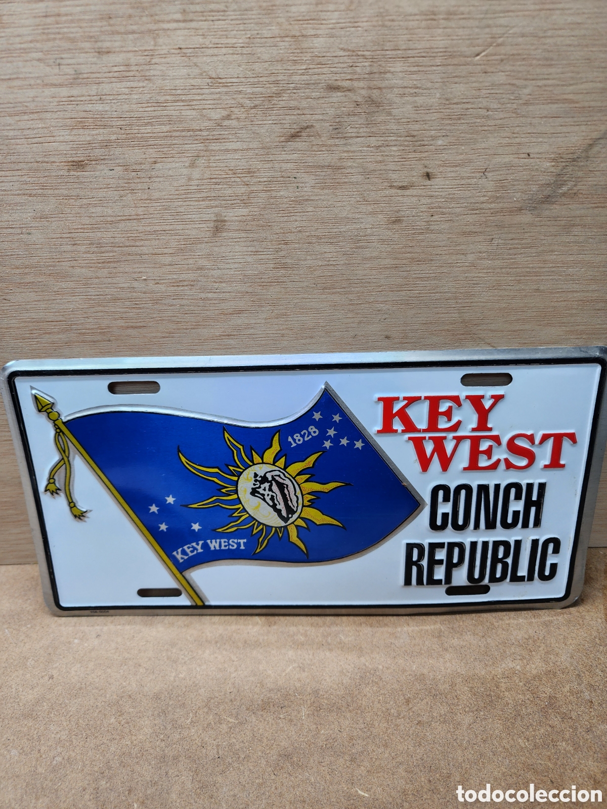 Coleccionismo: Placa met&aacute;lica key west