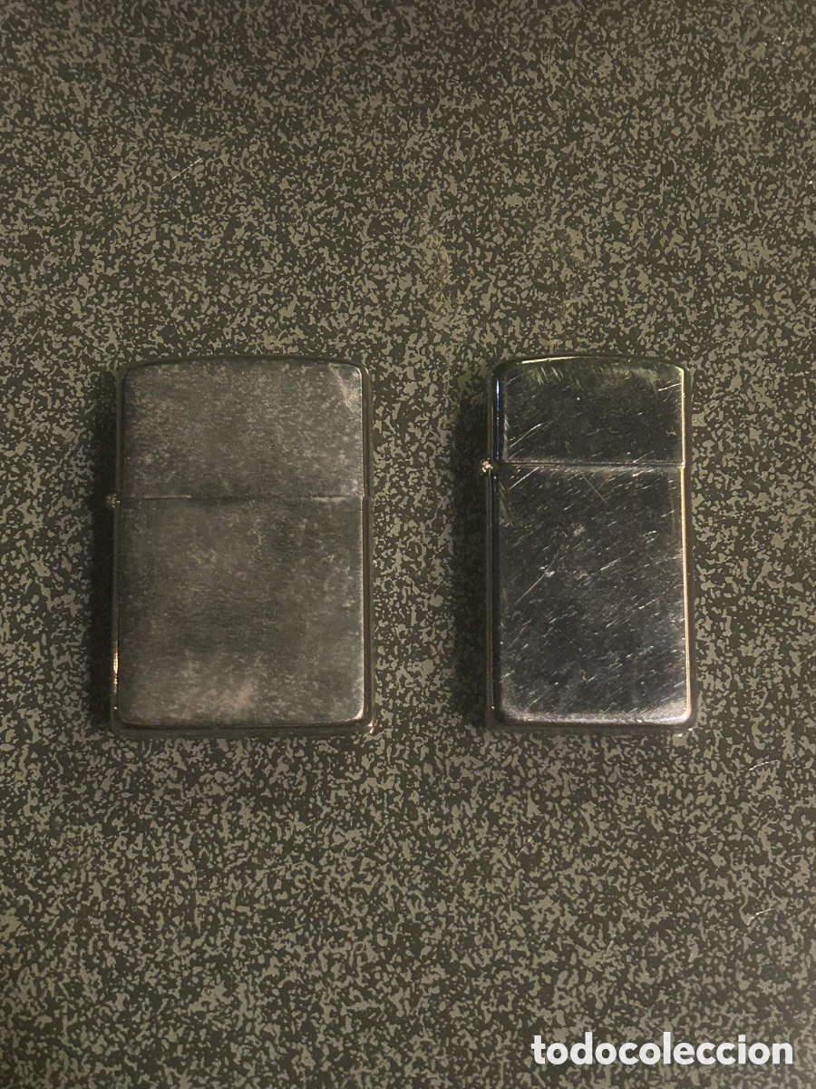 Coleccionismo: Lote 2 ZIPPOS originales - Foto 1