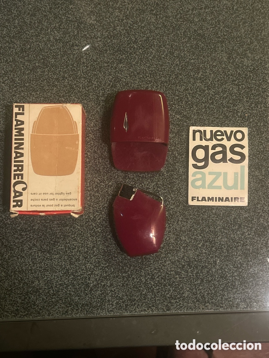 Coleccionismo: Mechero FLAMINAIRE VInatge Car CON CAJA