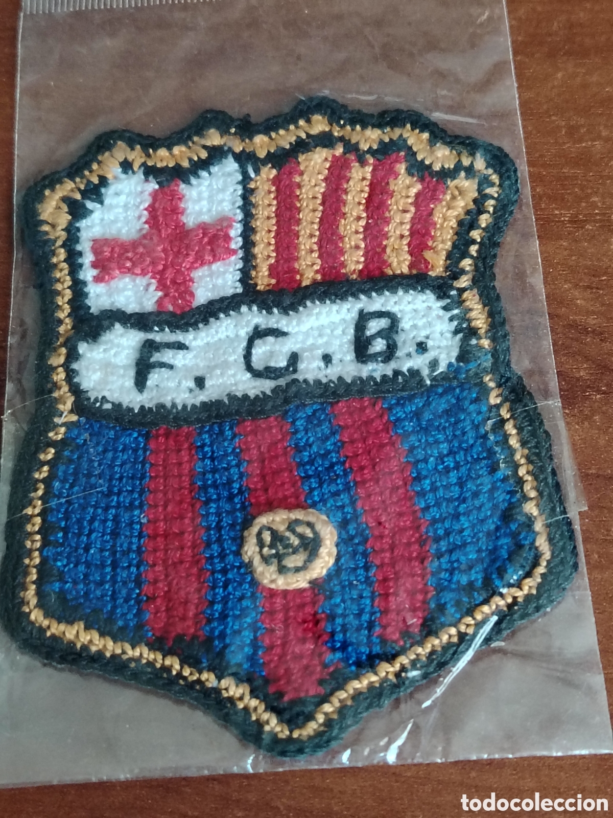 Coleccionismo: Parche vintage del F&uacute;tbol Club Barcelona