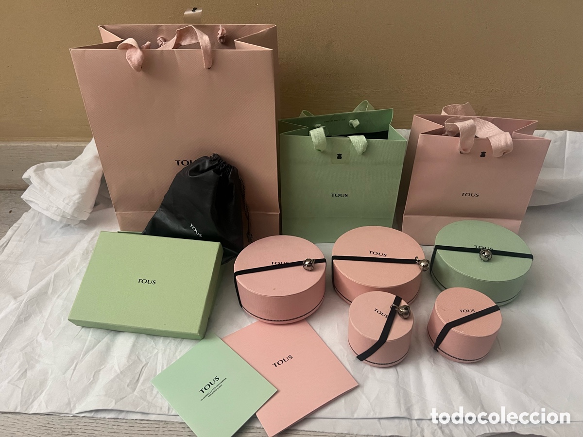 Coleccionismo: LOTE DE CAJAS Y BOLSAS TOUS